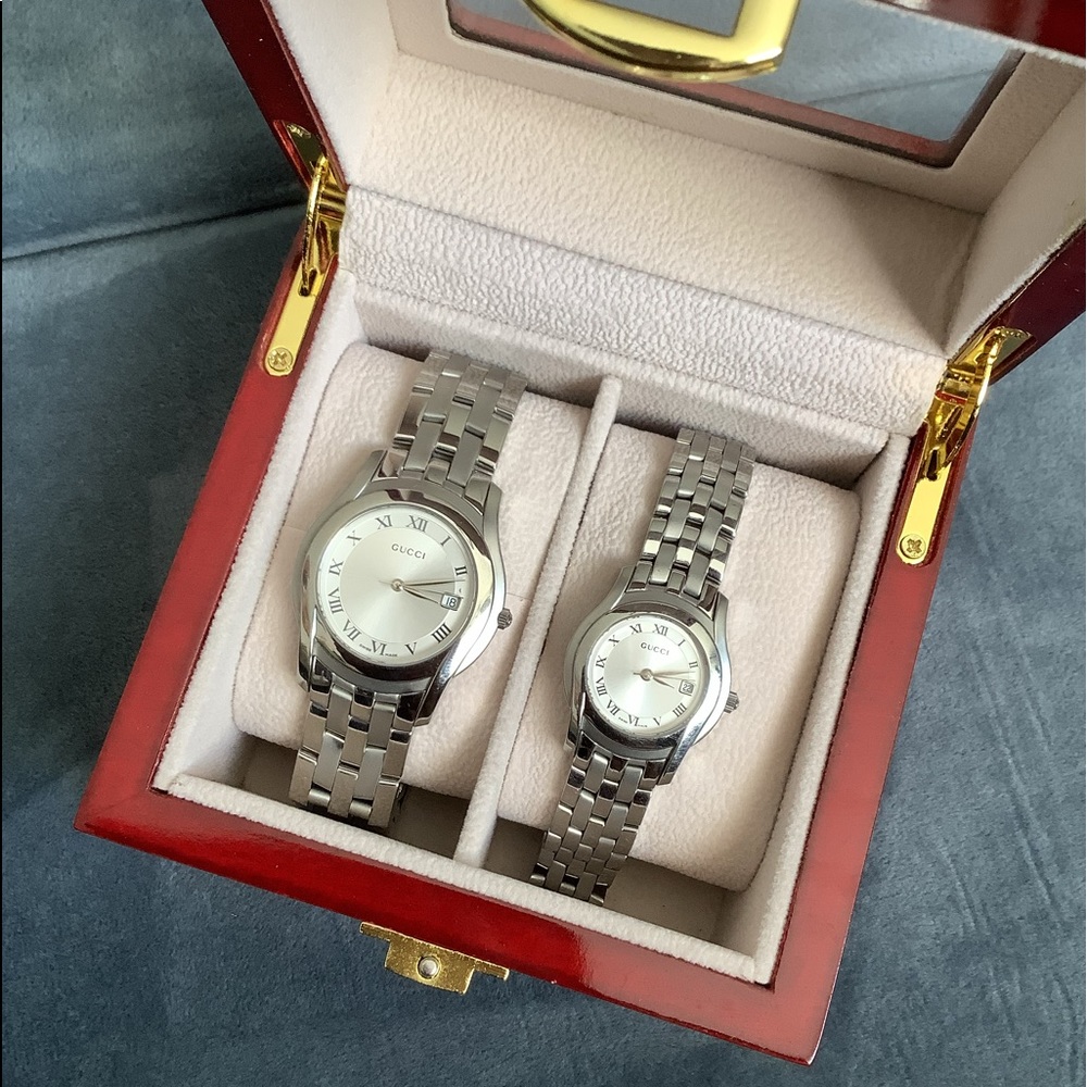 Beautiful authentic GUCCI watches for couple 💞💕 - Picture 13 of 15